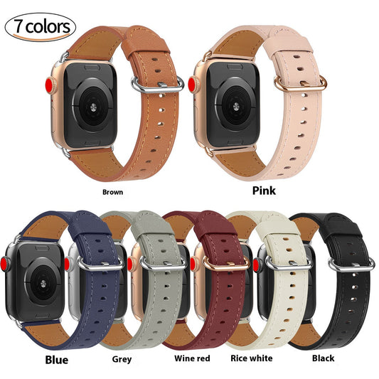 Suitable for Apple Watch genuine leather new strap